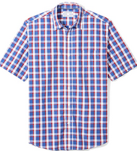 Load image into Gallery viewer, Amazon Essentials Men's Regular-Fit Short-Sleeve Poplin Shirt