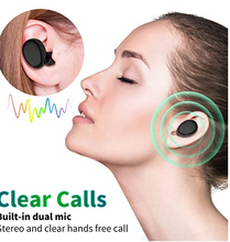 Load image into Gallery viewer, Wireless Earbuds Bluetooth Earbuds Bluetooth 5.0 Wireless Headphones in-Ear with Charging Case IPX8 Waterproof Deep Bass Noise Cancelling Technology for Sports,Gym