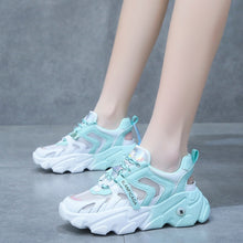Load image into Gallery viewer, Women Casual Shoes Trend Student Shoes Women Fashion Sneakers Mesh Walking Shoes Women Vulcanize Shoes Breathable Openwork Shoes