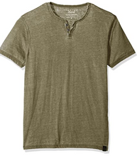 Load image into Gallery viewer, Lucky Brand Men&#39;s Venice Burnout Notch Neck Tee Shirt
