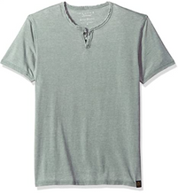 Load image into Gallery viewer, Lucky Brand Men&#39;s Venice Burnout Notch Neck Tee Shirt
