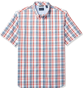 Dockers Men's Short Sleeve Button-Down Comfort Flex Shirt