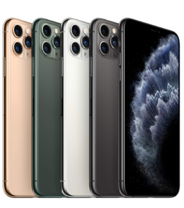 Apple iPhone 11 Pro Max (64GB, Midnight Green) [Carrier Locked] + Carrier Subscription [Cricket Wireless]