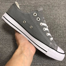 Load image into Gallery viewer, Unisex Womens Ladies Girls Authentic Classic Allstar Chuck-Taylor Ox Low High Top Canvas Shoes Designer Mens Athletic Sneakers
